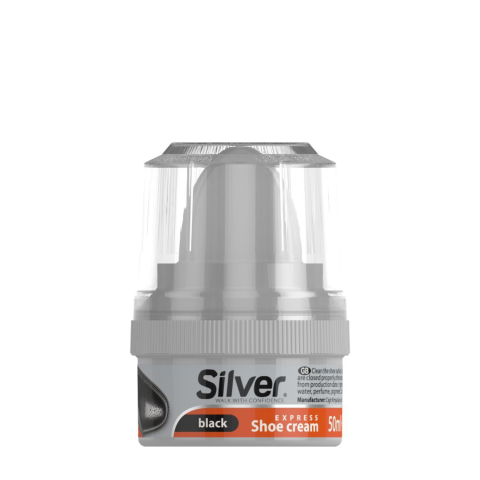 Batų kremas SILVER,50ml, juodas