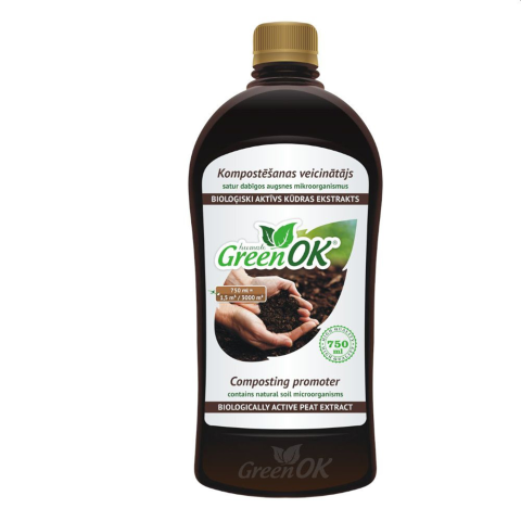 Kompostavimo priemonė GREENOK, 750ml