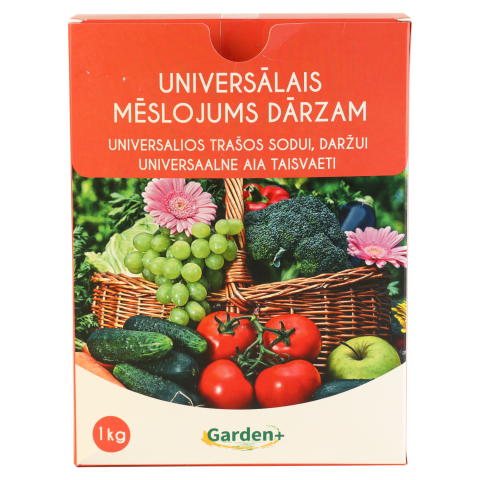 Mēslojums GARDEN+ dārza universālais 1kg