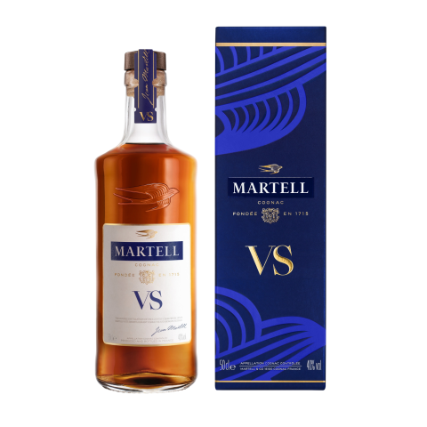 Konjakas MARTELL VS, 40 %, 0,5 l, dėžutėje