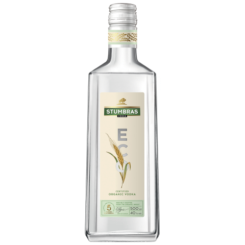 Ekolog.degtinė STUMBRAS VODKA ECO, 40%, 0,5 l