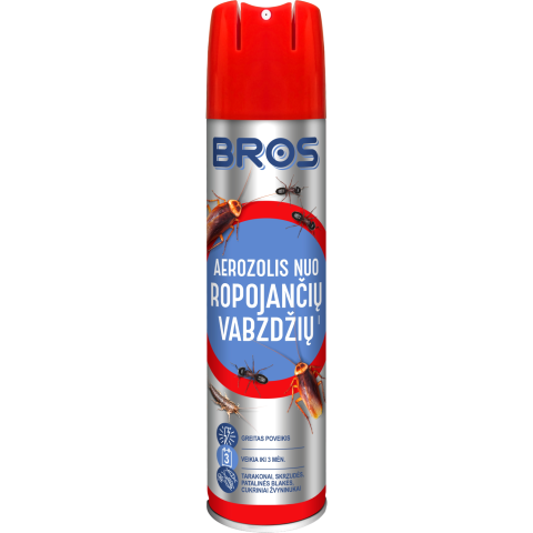 Aeroz. nuo ropojanč. vabzdžių BROS,400ml