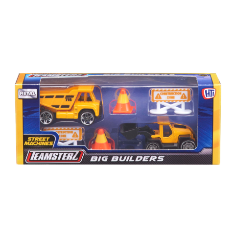 Mašinėlių rinkinys DIE CAST TEAMSTERZ,1373615