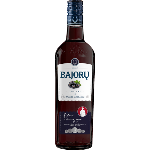 Degtinė BAJORŲ ir JUOD.SERB., 32%, 0,5l