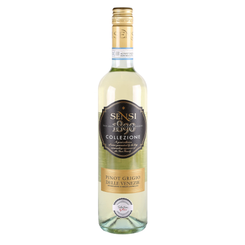 B.vynas SENSI P.GRIGIO 1890 COLL.,12,5%,0,75l