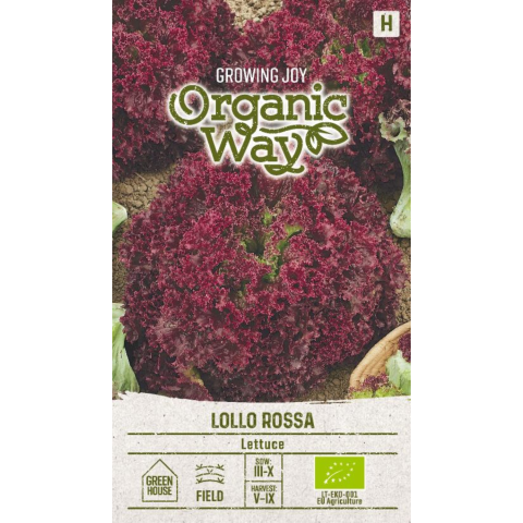 Sēklas ORGANIC WAY Salāti dārza