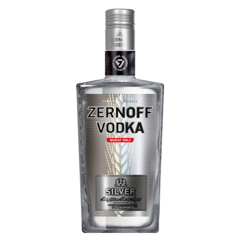 Degtinė ZERNOFF SILVER, 40 %, 0,5 l