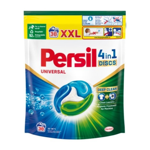 Skalb. kapsulės PERSIL DISCS UNIVERSAL,38 vnt