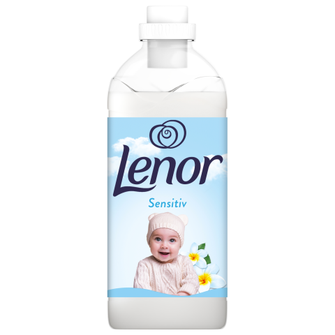 Audinių minkštiklis LENOR SENSITIVE, 850 ml