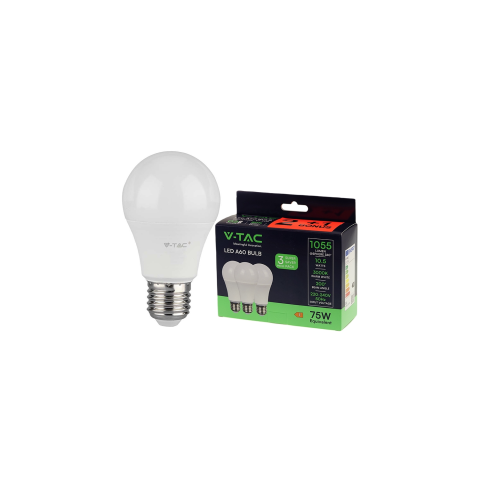 Led lemputė V-TAC,3vnt.,1055 lm, 10,5 w