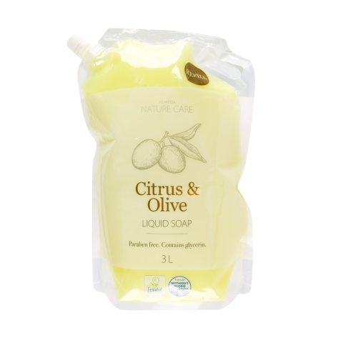 Šķidrās ziepes Citrus & Olive uzpilde 3L