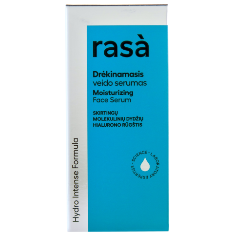 Drėk. veido serumas RASA HYDRO INTENSE, 30 ml