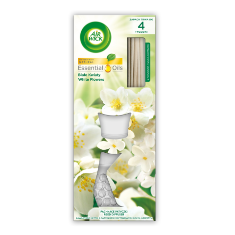 Kvap. lazdelės AIR WICK WHITE FLOWER, 25 ml