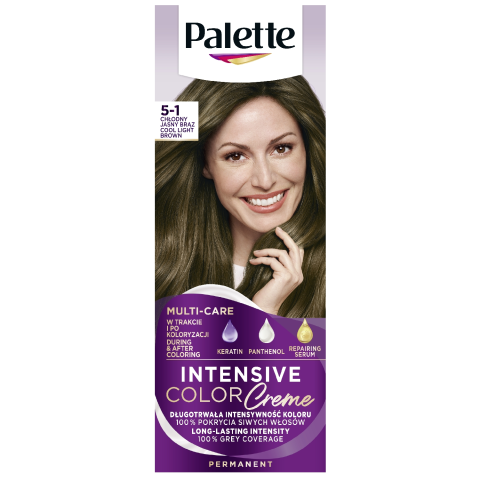 Pl.daž. PALETTE INTENSIVE COLOR CREAM ICC 5-1