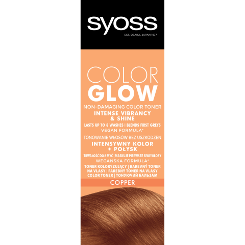 Pl.ton.priem.SYOSS COLOR GLOW COPPER, 100 ml