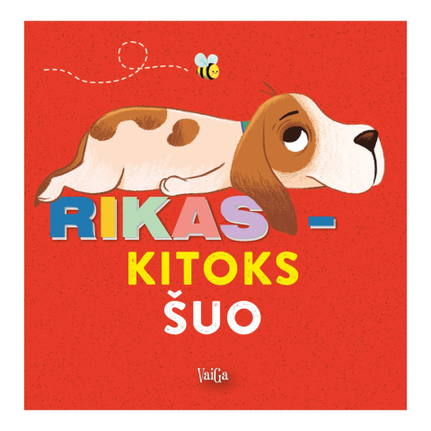 Spalvinimo knyga RIKAS - KITOKS ŠUO