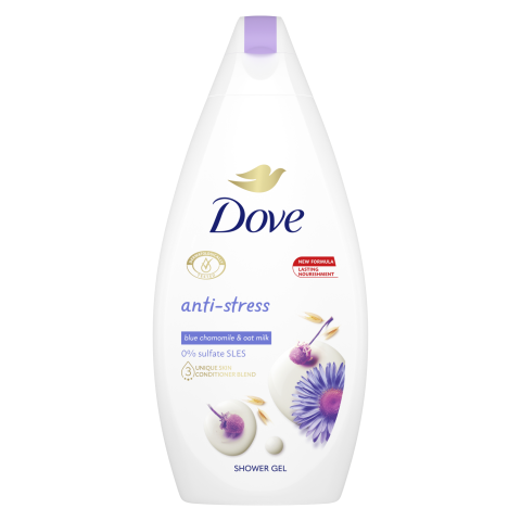 Dušo želė DOVE ANTI STRESS, 450 ml