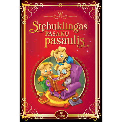 Knyga STEBUKLINGAS PASAKŲ PASAULIS