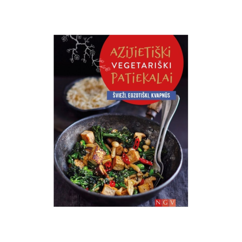 Knyga AZIJIETIŠKI VEGETARIŠKI PATIEKALAI