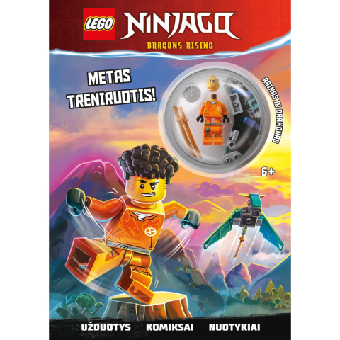 Spalv. knyga LEGO NINJAGO. METAS TRENIRUOTIS