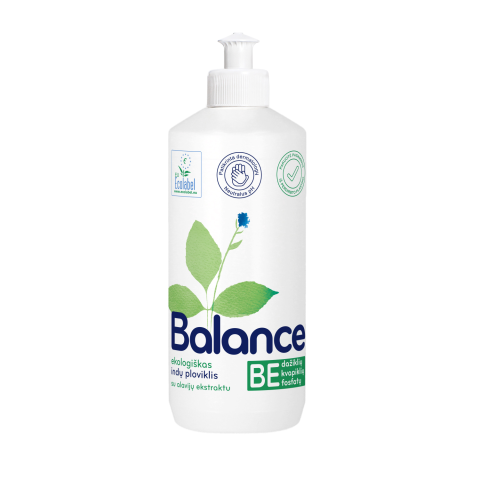 Indų ploviklis BALANCE su alav. ekst. 450 ml