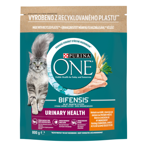 S. kačių ėdalas PURINA ONE su vištiena, 800 g