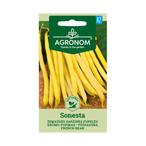 Sėklos AGRONOM Pupelės šparag. Dwarf Sonesta