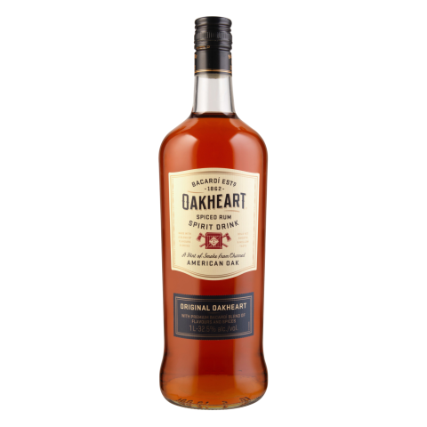 Spir. gėrimas OAKHEART SPICED, 32,5 %, 1 l