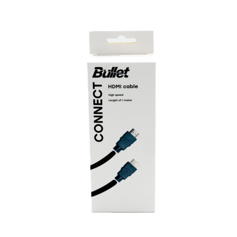 Laidas BULLET, HDMI - HDMI, 1 m