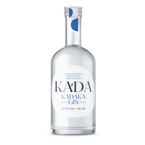 Džinas KADA KADAKA GIN, 37,5 %, 0,5 l