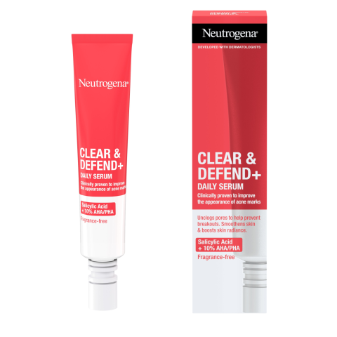 Seerum Neutrogena Clear&Defend+ näole 30ml