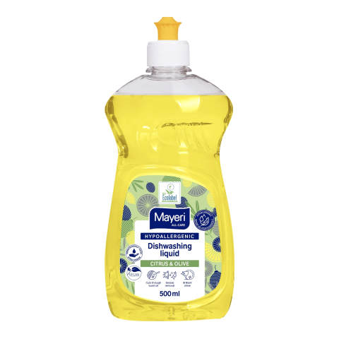 Nõudepesuvedelik Mayeri Citrus&Olive 500ml