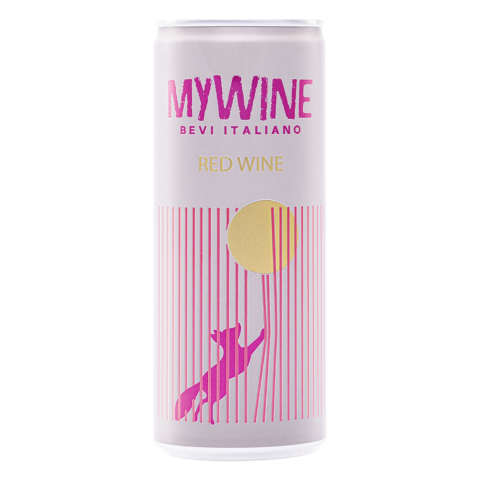 Sarkanvīns Mywine sauss 12,5% 250ml
