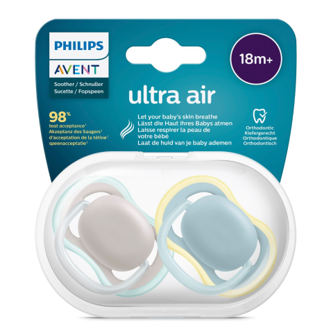 Lutt Philips Avent Ultra Air Neutral 18k+ 2tk