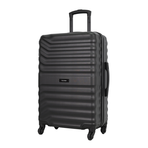 Lagaminas MYWEAR, 77 x 50 x 30 cm, juod. SS25