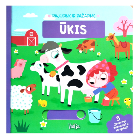 Knyga ŪKIS. PAJUDINK IR PAŽADINK