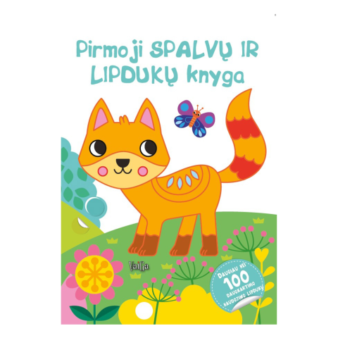 Knyga PIRM. SPALVŲ IR LIPDUKŲ KNYGA KAČIUKAS