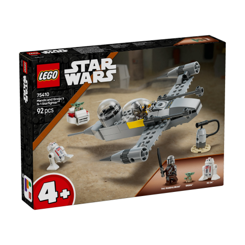 Konstr. LEGO kovos erdvėlaivis N-1 75410