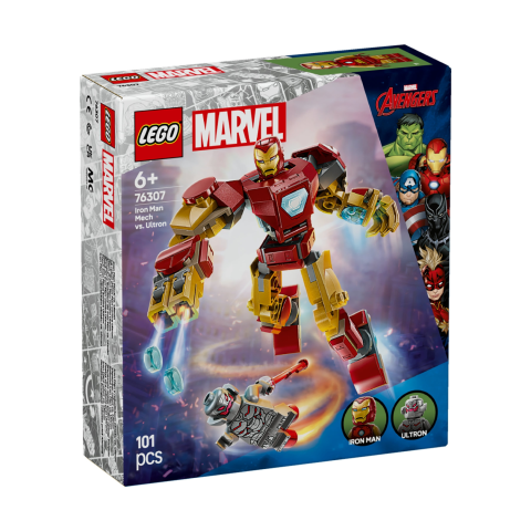 Konstr. LEGO geležinio žm. robotas 76307