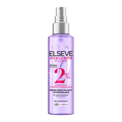 Plaukų serumas ELSEVE HYALURON PLUMP, 150 ml