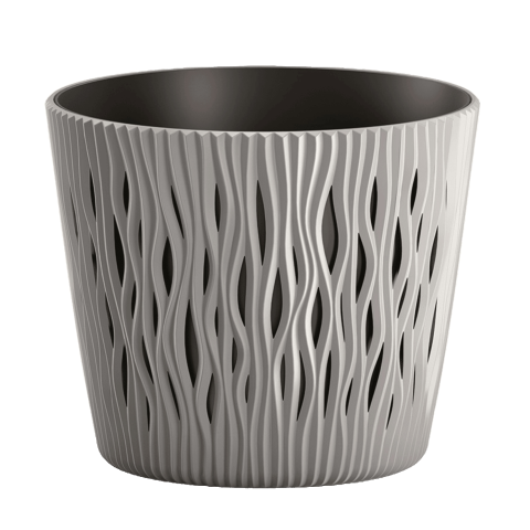 Vaz.PROSPERPLAST SAND.ROUND,15,8cm,SS25