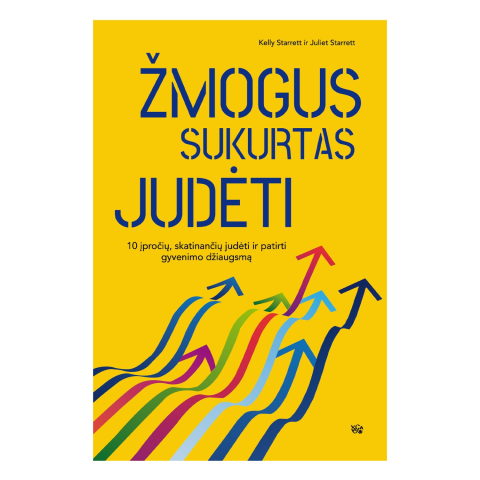 Knyga ŽMOGUS SUKURTAS JUDĖTI