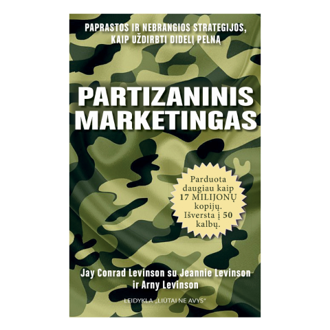 Knyga PARTIZANINIS MARKETINGAS