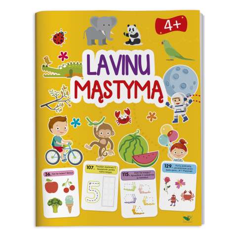 Knyga LAVINU MĄSTYMĄ 4+