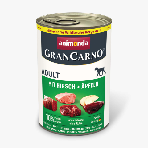 Kons. šun. ANIMONDA GRANCARNO, elniena, 400 g