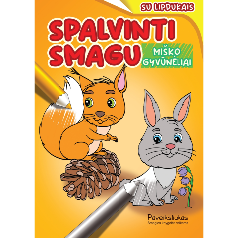 Spalv. kn. SPALV. SMAGU. MIŠKO GYVŪNĖL.