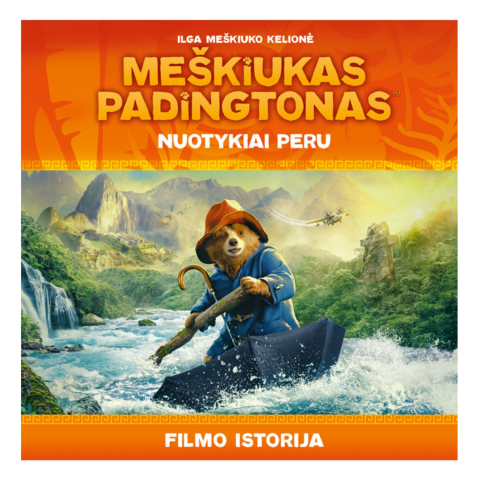 Knyga MEŠK. PADINGTONO NUOTYK. PERU. PAV. KN.