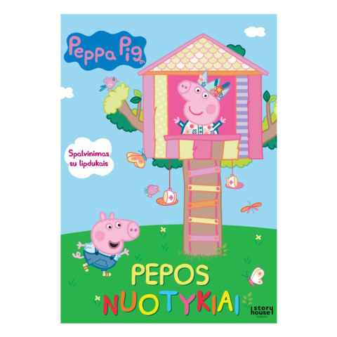 Knyga PEPOS NUOTYKIAI. SPALVINIMAS