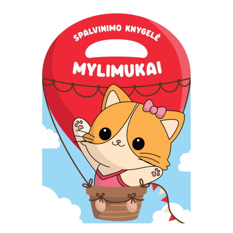 Knyga SPALVINIMO KNYGELĖ MYLIMUKAI, 5 KNYGA