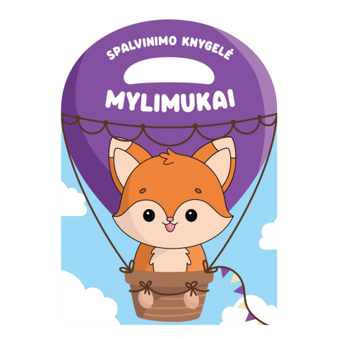 Knyga SPALVINIMO KNYGELĖ MYLIMUKAI, 7 KNYGA